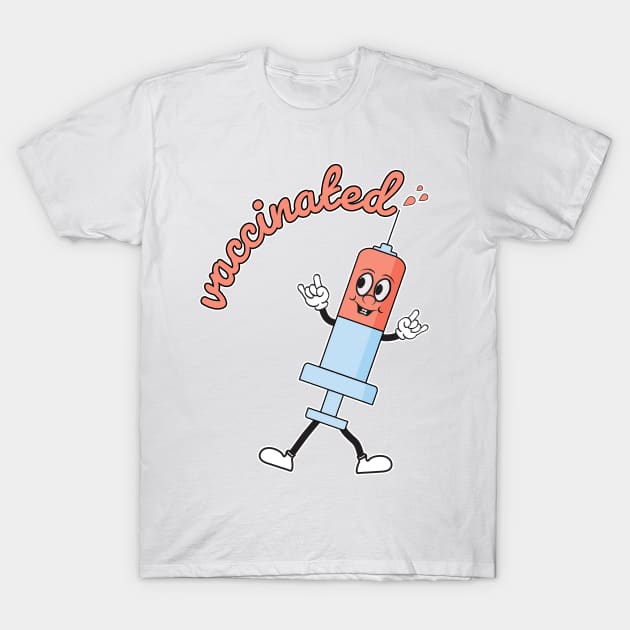 Vaccinated T-Shirt by McNutt